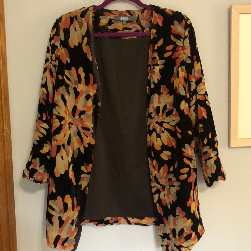 Eva Franco for anthro XS open blazer